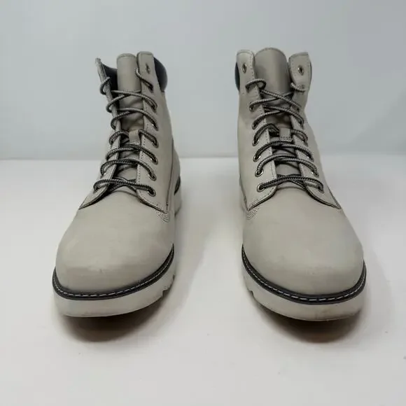 Timberland Boots Women's 8.5 Sensorflex White Ankle Boot Preppy Winter Style - Picture 2 of 13